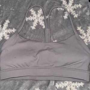 Lululemon Athletica Light Gray Sports Bra